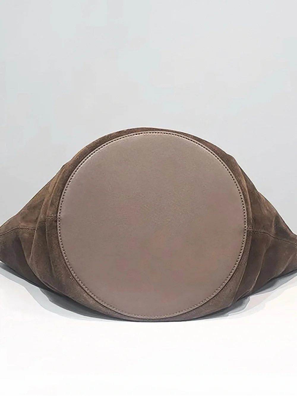 Everyday Brown Suede Shoulder Tote - Women Bags - Picture 4 of 6